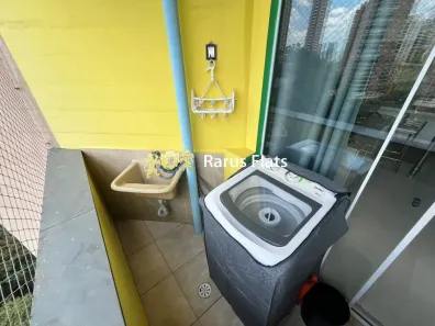 Flat com 1 Quarto para alugar, 45m² no Paraíso do Morumbi, São Paulo