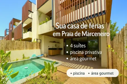 Casa de Condomínio com 4 Quartos à venda, 197m² no , Passo de Camaragibe