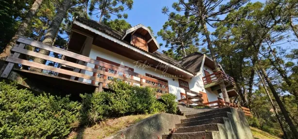 Casa de Condomínio com 5 Quartos à venda, 523m² no Loteamento Veu da Noiva, Campos do Jordão