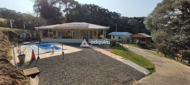 Fazenda / Sítio / Chácara com 3 Quartos à venda, 12864m² no Uvaia, Ponta Grossa