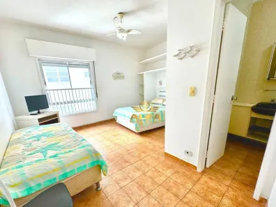 Apartamento com 1 Quarto à venda, 55m² no Pitangueiras, Guarujá