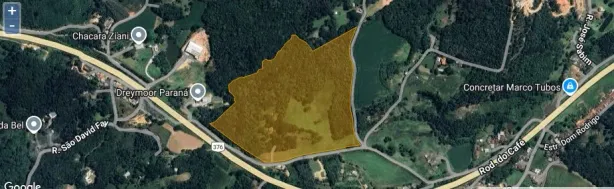 Terreno / Lote / Condomínio à venda, 131784m² no Itaboa, Campo Largo