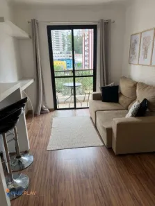 Apartamento com 1 Quarto para venda ou aluguel, 42m² no Vila Andrade, São Paulo