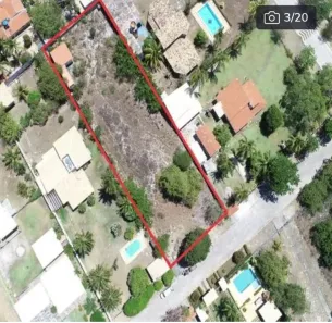 Terreno / Lote / Condomínio à venda, 2000m² no Jauá (Abrantes), Camaçari