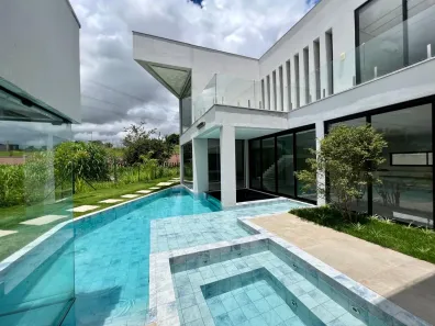 Casa de Condomínio com 5 Quartos para alugar, 490m² no Alphaville Vespasiano, Vespasiano