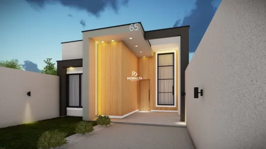 Casa com 3 Quartos à venda, 60m² no Bosque Santo Antônio, Fazenda Rio Grande