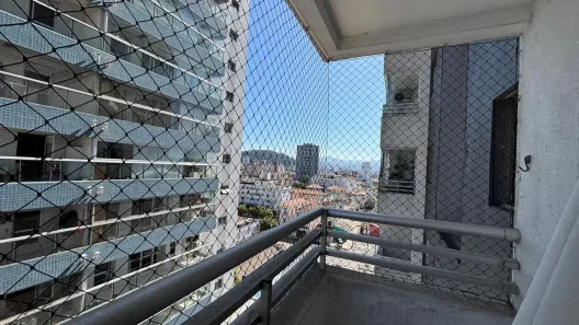 Apartamento com 1 Quarto para alugar, 51m² no Encruzilhada, Santos