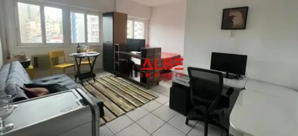 Kitnet com 1 Quarto para alugar, 34m² no Aparecida, Santos