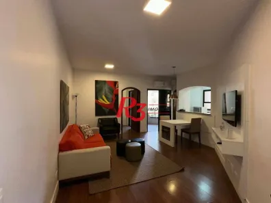 Flat com 1 Quarto para alugar, 48m² no Gonzaga, Santos