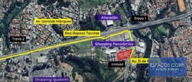 Galpão / Depósito / Armazém para venda ou aluguel, 4094m² no Centro, Votorantim