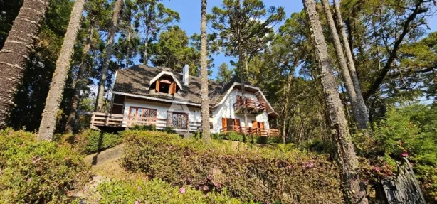 Casa de Condomínio com 5 Quartos à venda, 523m² no Loteamento Veu da Noiva, Campos do Jordão