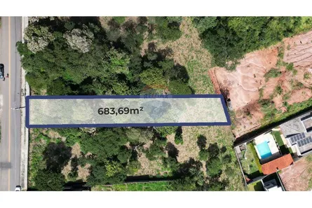 Terreno / Lote / Condomínio à venda, 683m² no Jardim Paulista, Atibaia