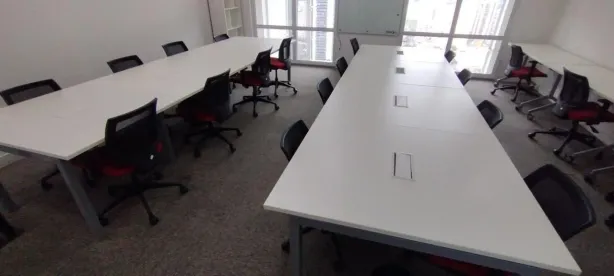 Conjunto Comercial / Sala com 1 Quarto para alugar, 135m² no Vila São Francisco (Zona Sul), São Paulo
