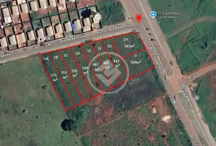 Terreno / Lote / Condomínio à venda, 509m² no Residencial Solar Embaúba, Trindade
