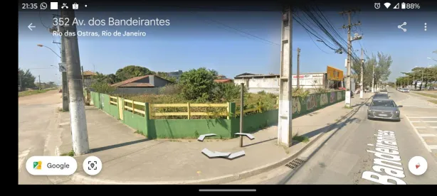 Terreno / Lote / Condomínio para alugar, 608m² no Enseada das Gaivotas, Rio das Ostras
