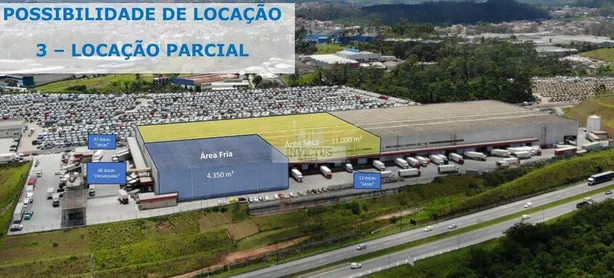 Galpão / Depósito / Armazém para alugar, 11000m² no Parque São Vicente, Mauá