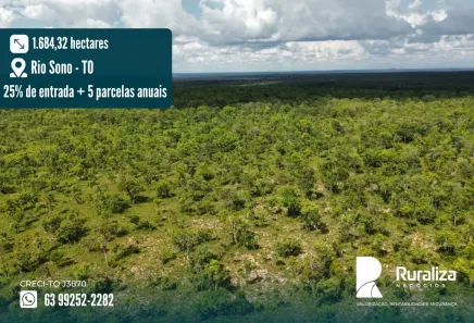Fazenda / Sítio / Chácara à venda, 1684m² no , Rio Sono