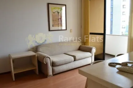 Flat com 1 Quarto para alugar, 45m² no Paraíso do Morumbi, São Paulo
