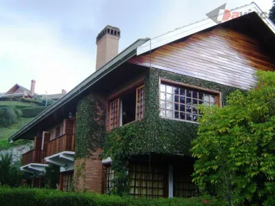 Casa de Condomínio com 5 Quartos para alugar, 380m² no Lot Véu da Noiva, Campos do Jordão