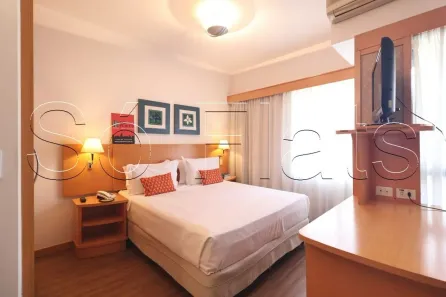 Apartamento com 1 Quarto para alugar, 30m² no Jardim Paulista, São Paulo