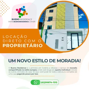 Kitnet com 1 Quarto para alugar, 20m² no Setor Sol Nascente, Goiânia