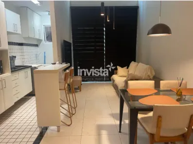 Apartamento com 2 Quartos para alugar, 69m² no Gonzaga, Santos
