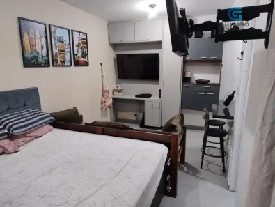 Kitnet com 1 Quarto à venda, 34m² no Ponta da Praia, Santos