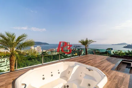 Casa de Condomínio com 11 Quartos para venda ou aluguel, 2800m² no Marapé, Santos