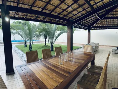 Casa de Condomínio com 5 Quartos para venda ou aluguel, 500m² no Busca Vida (Abrantes), Camaçari