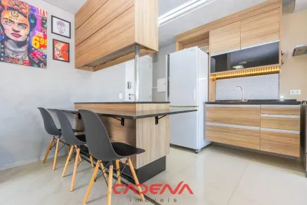 Studio com 1 Quarto para alugar, 45m² no Vila Izabel, Curitiba