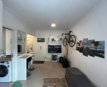 Kitnet com 1 Quarto à venda, 40m² no Ponta da Praia, Santos