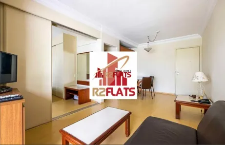 Flat com 1 Quarto para alugar, 45m² no Cerqueira César, São Paulo