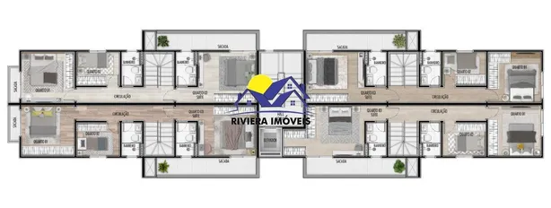 Apartamento com 2 Quartos à venda, 61m² no , Pontal do Paraná