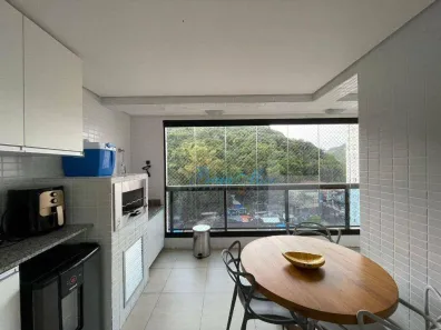 Apartamento com 3 Quartos para alugar, 112m² no Pitangueiras, Guarujá