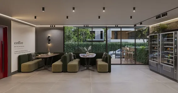 Flat com 1 Quarto à venda, 47m² no Cabo Branco, João Pessoa