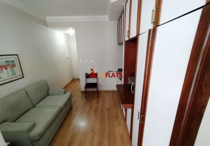 Flat com 1 Quarto para alugar, 34m² no Cerqueira César, São Paulo
