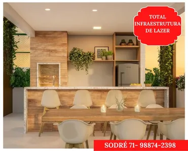 Apartamento com 2 Quartos à venda, 59m² no Pernambués, Salvador