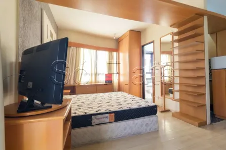 Flat com 1 Quarto para alugar, 30m² no Cerqueira César, São Paulo