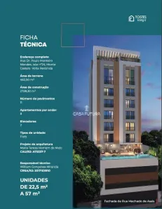 Flat com 1 Quarto à venda, 23m² no Monte Castelo, Volta Redonda