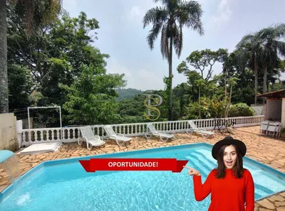 Fazenda / Sítio / Chácara com 3 Quartos à venda, 187m² no Jundiaizinho (Terra Preta), Mairiporã