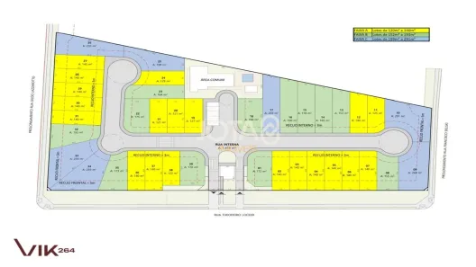 Terreno / Lote / Condomínio à venda, 193m² no Cidade Industrial, Curitiba