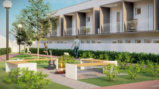 Casa de Condomínio com 2 Quartos à venda, 75m² no Barranco Alto, Guaratinguetá