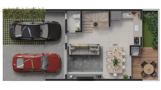 Sobrado com 3 Quartos à venda, 165m² no São Lourenço, Curitiba