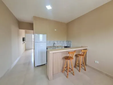 Flat com 1 Quarto para alugar, 32m² no Parque Balneário Poiares, Caraguatatuba