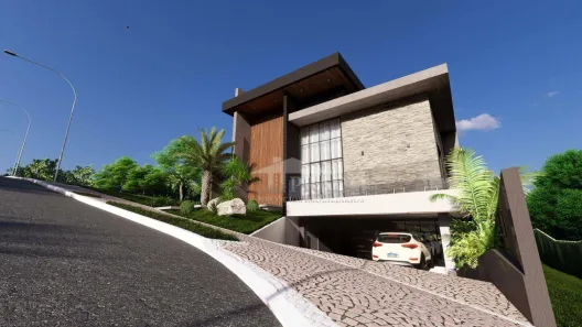 Casa de Condomínio com 3 Quartos à venda, 311m² no Condomínio Royal Boulevard Residence, Ibiporã