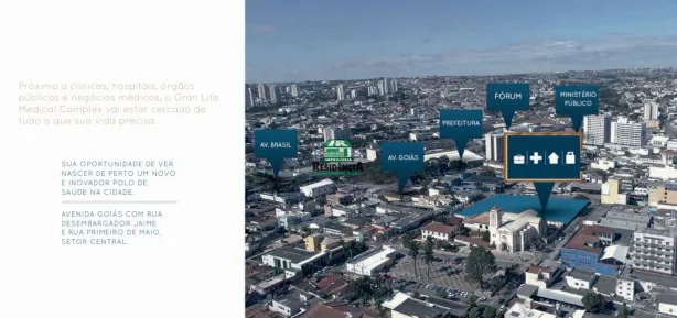 Prédio Inteiro à venda, 34m² no Centro, Anápolis
