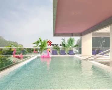Flat com 1 Quarto à venda, 47m² no Canto do Forte, Praia Grande