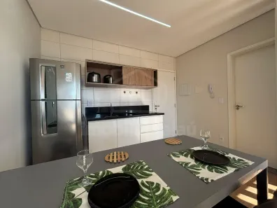 Apartamento com 1 Quarto para alugar, 33m² no Chácara Braz Miraglia, Jaú