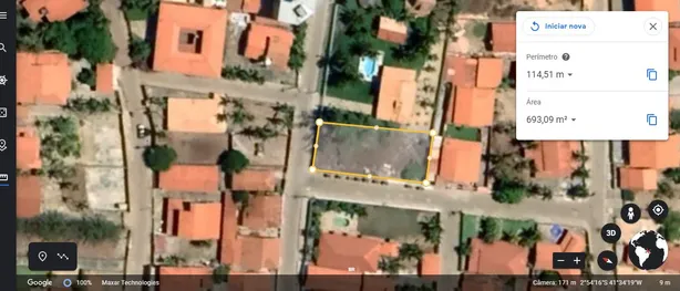 Terreno / Lote / Condomínio para venda ou aluguel, 690m² no Coqueiro, Luís Correia