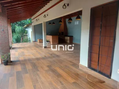 Fazenda / Sítio / Chácara com 3 Quartos à venda, 252m² no Estância Lago Azul (Ártemis), Piracicaba
